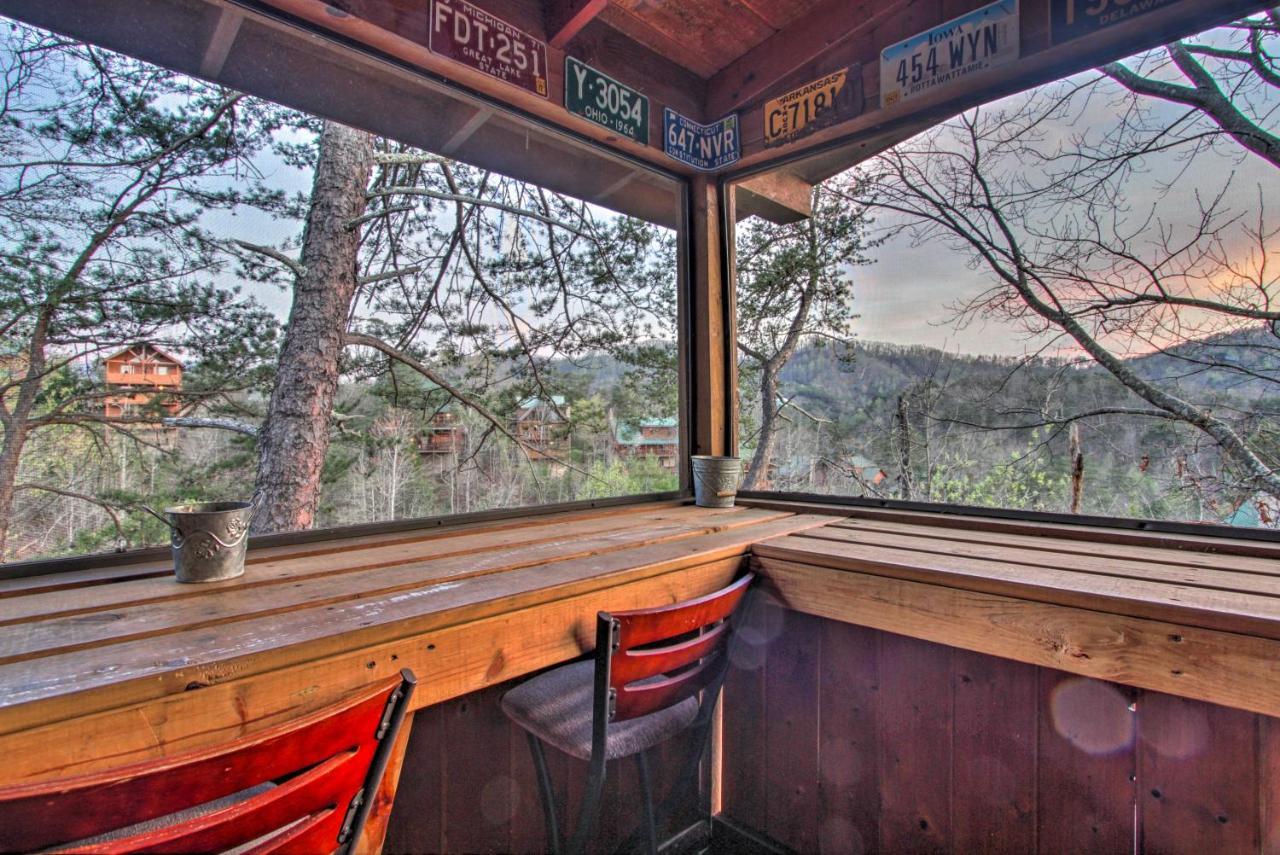 Pigeon Forge Cabin With Hot Tub And Mountain Views! ภายนอก รูปภาพ